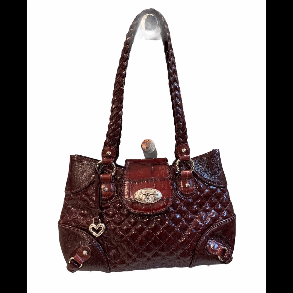 Brighton Patent Leather Shoulder Bag